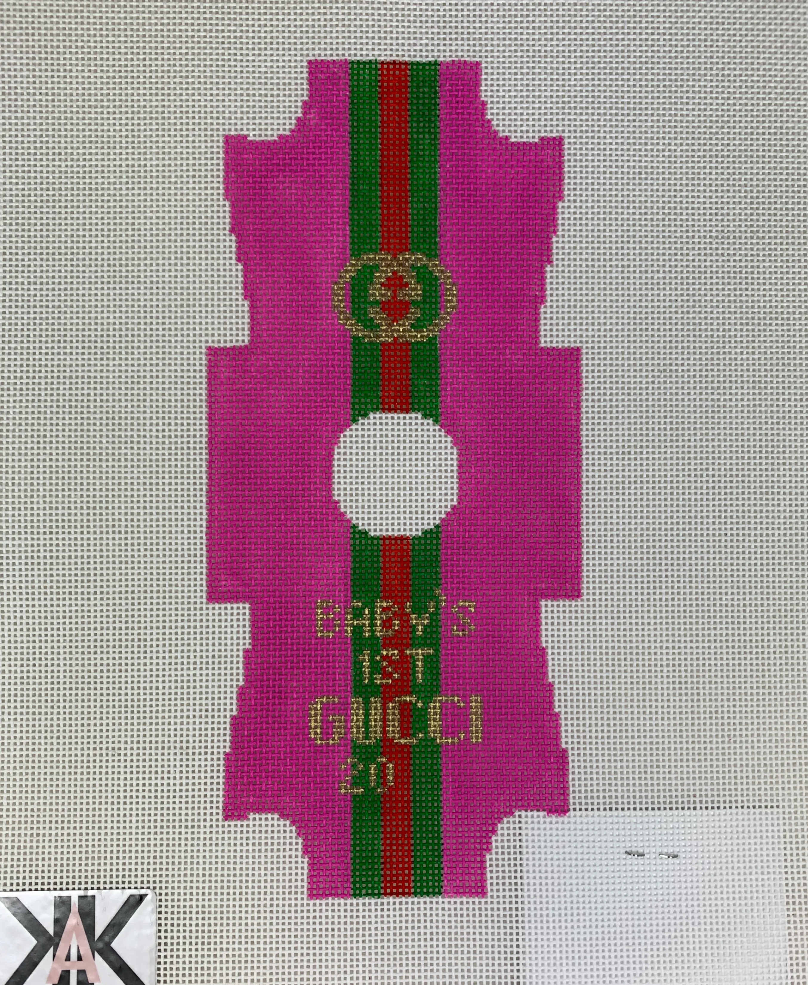 * Kimberly Ann Needlepoint BFC 09A Baby's 1st Gucci