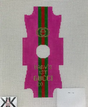 * Kimberly Ann Needlepoint BFC 09A Baby's 1st Gucci
