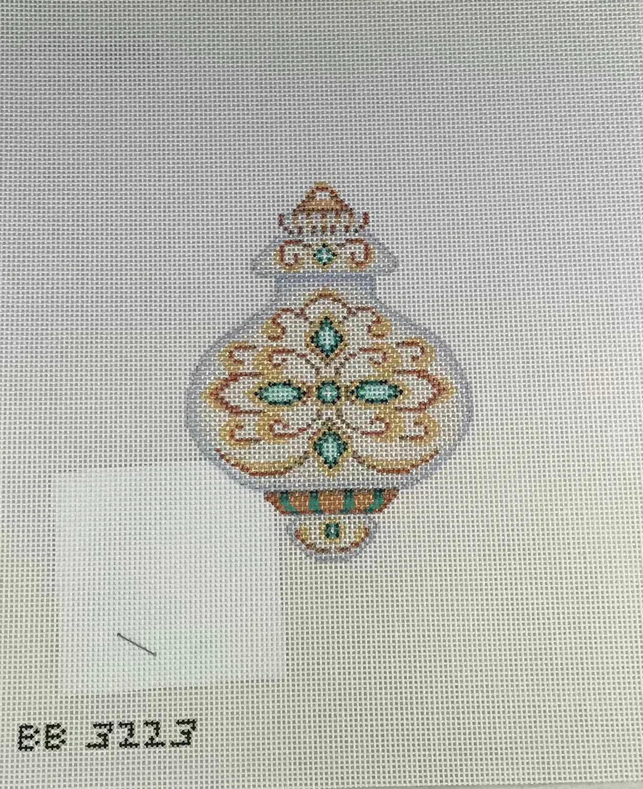 * SALE - Kirk & Bradley BB3223 Aqua Jewels Ornament