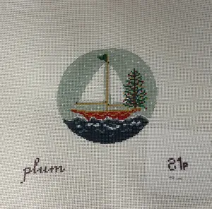 * The Plum Stitchery 21P - Plum Christmas- A-wassailing
