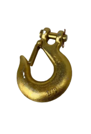 1/2" Grade 70 Clevis Slip Hook with Safety Latch