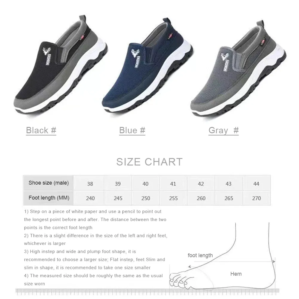 2024 Men's Canvas Shoes with Soft Soles