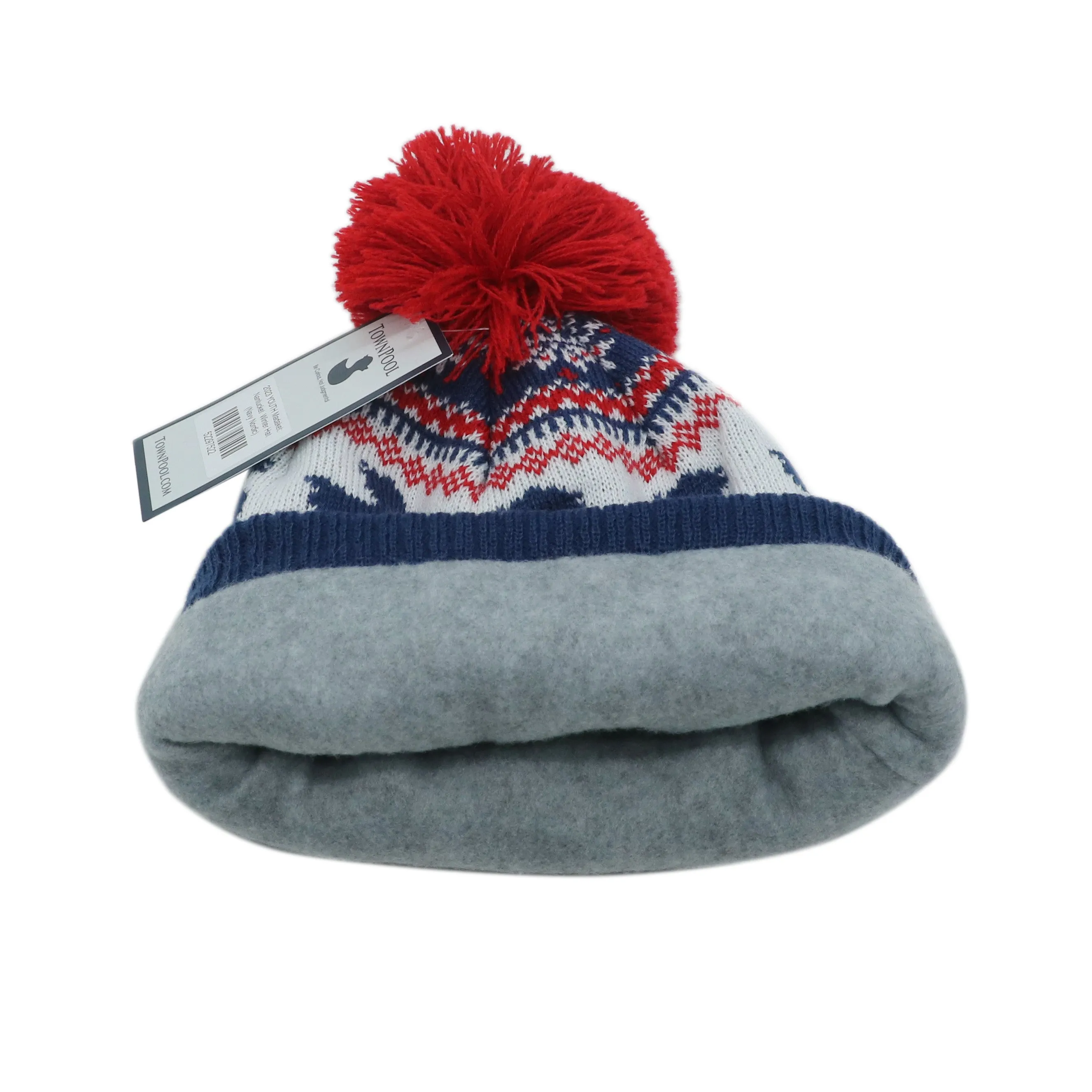 2024 YOUTH Madaket: Nantucket Winter Hat (Navy Nordic)
