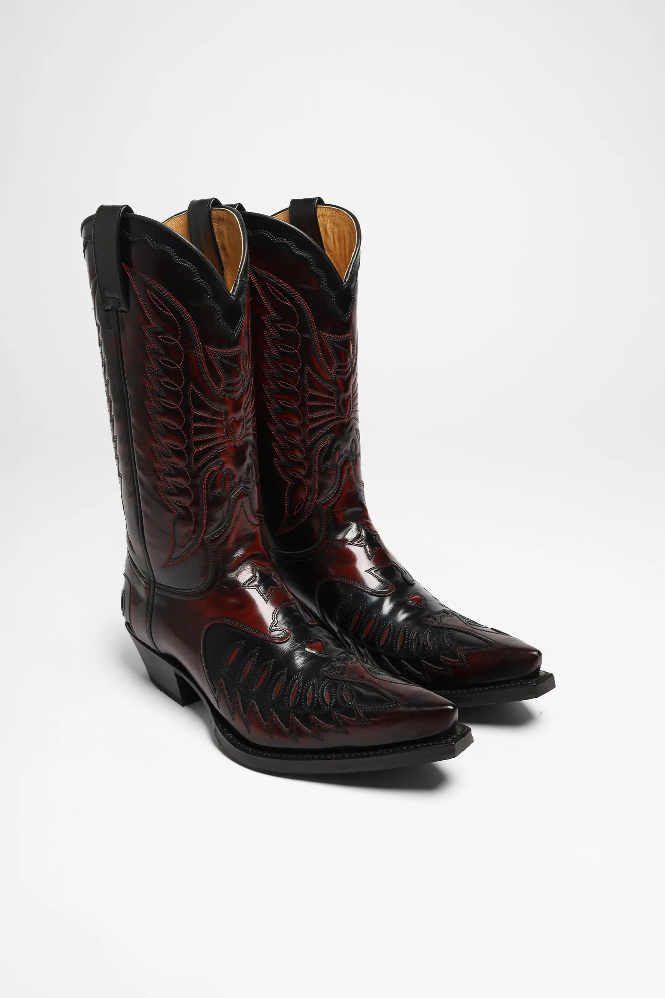 2720 CUERVO WEST Herren Rot Schwarz