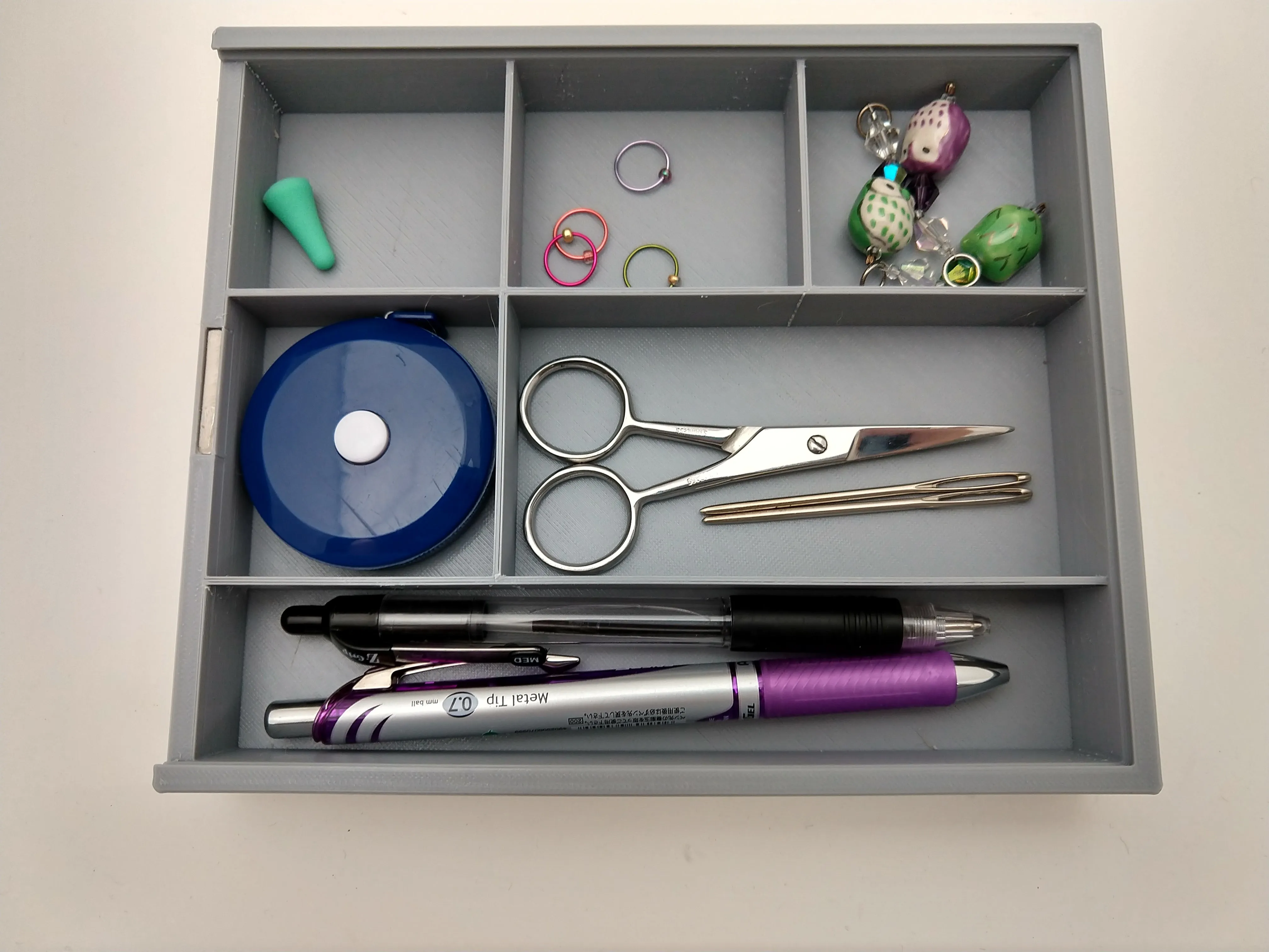 3D printed Notions Box--Love Bookcase