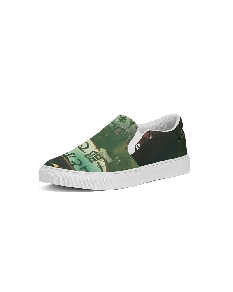 4 Pools Men's Slip-On Canvas Shoe