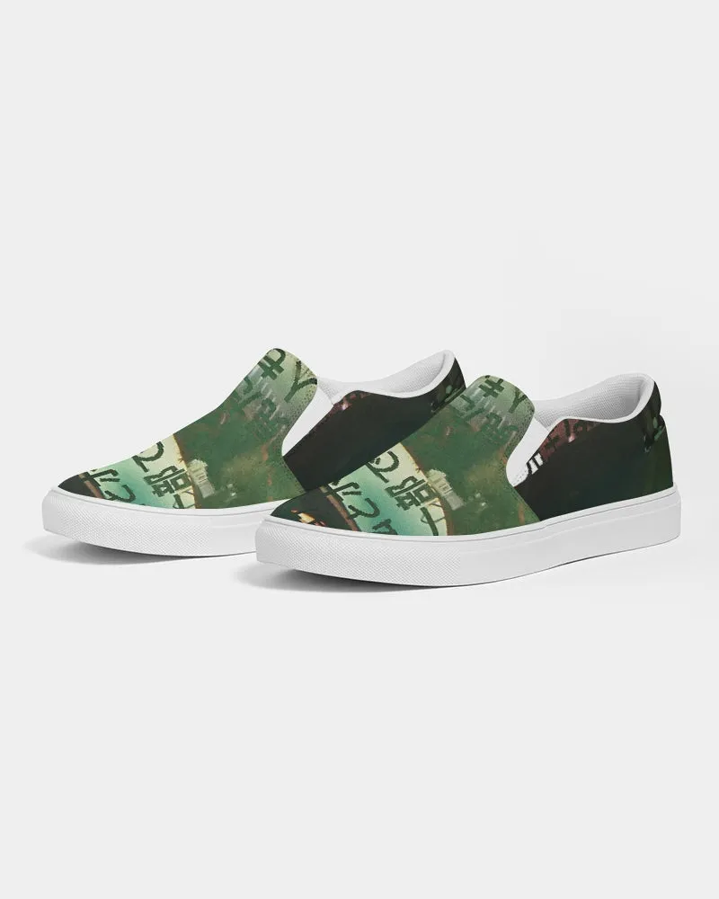 4 Pools Men's Slip-On Canvas Shoe