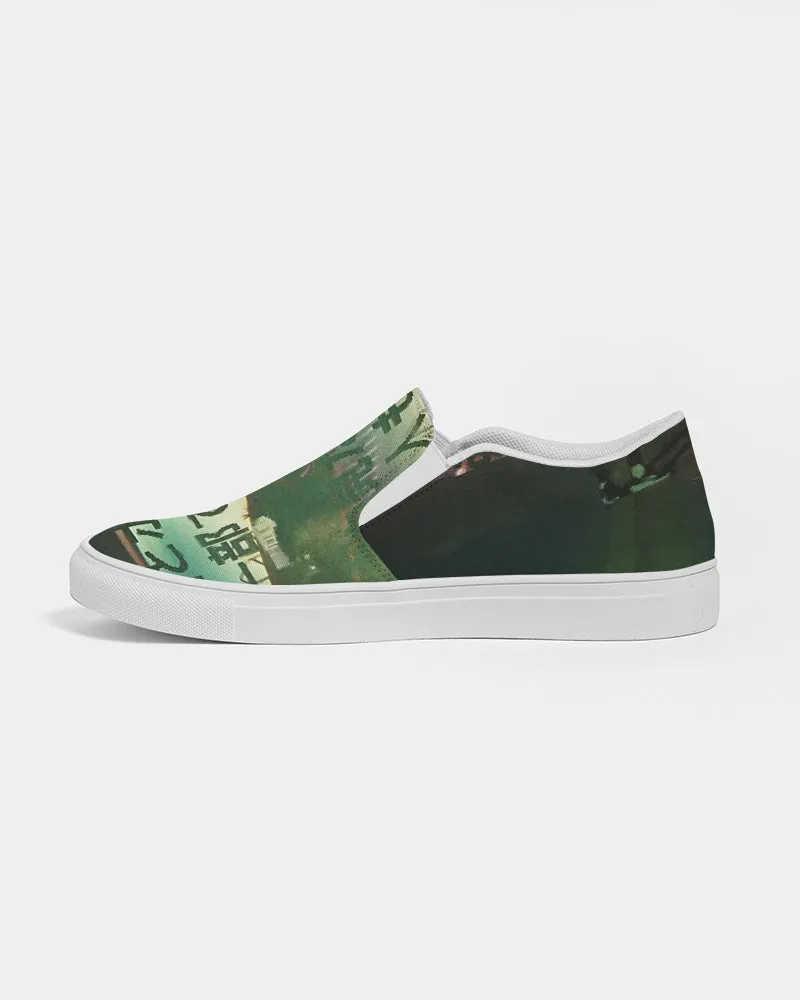 4 Pools Men's Slip-On Canvas Shoe