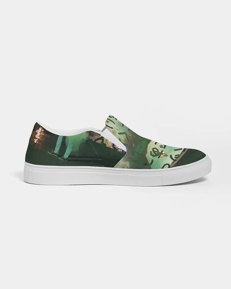 4 Pools Men's Slip-On Canvas Shoe