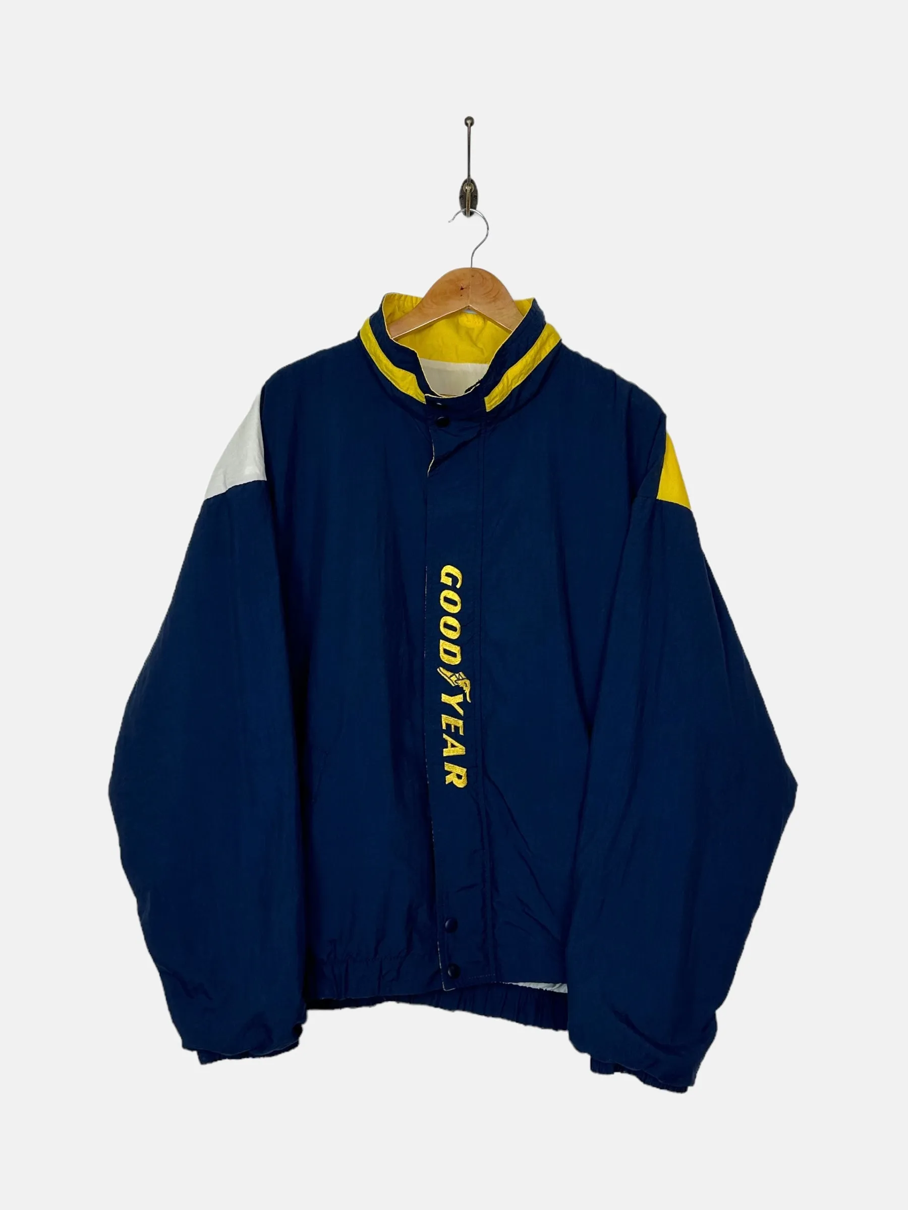 90's Goodyear USA Made Embroidered Vintage Jacket Size L