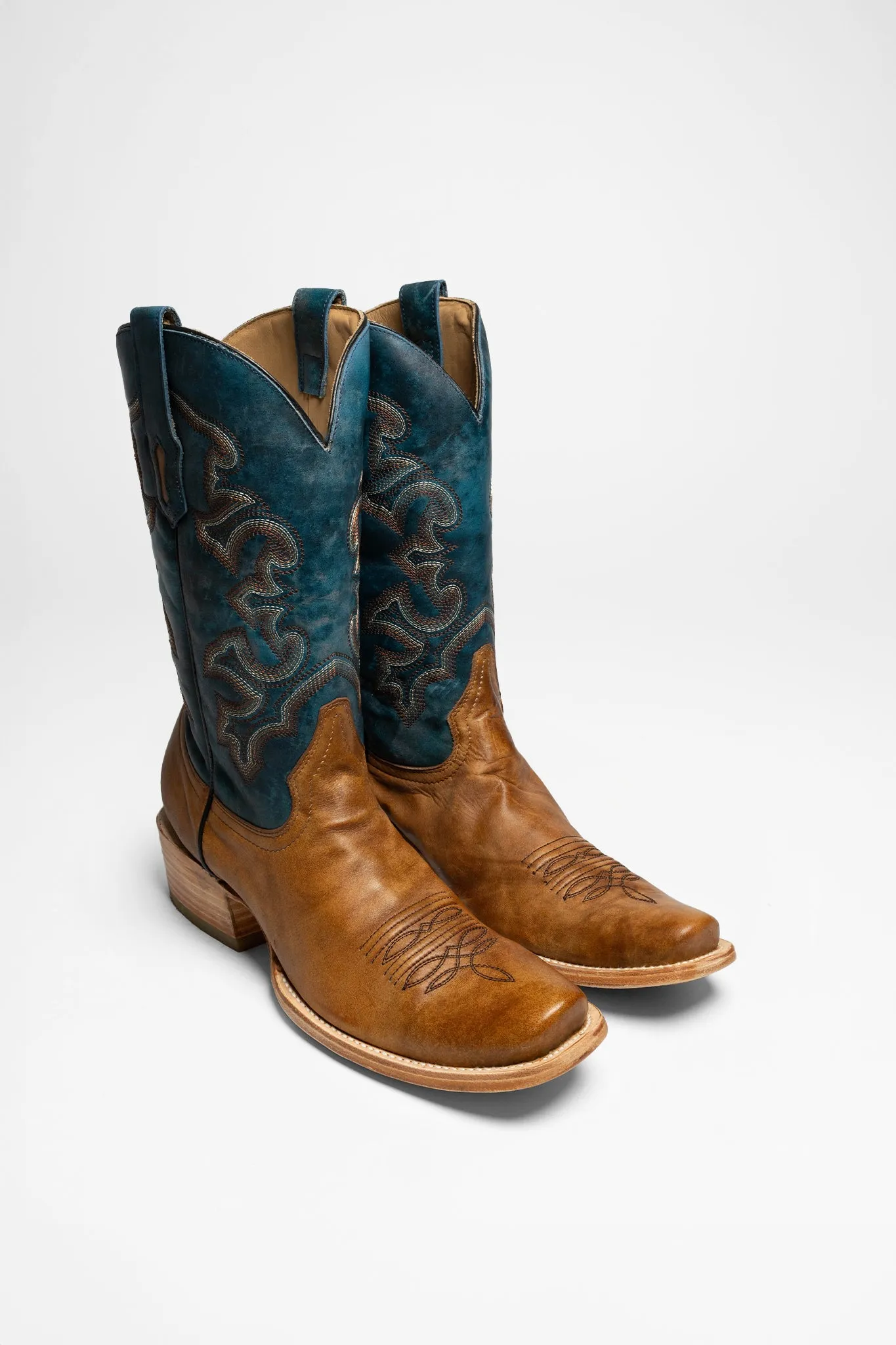 A4378 Herren Braun Blau
