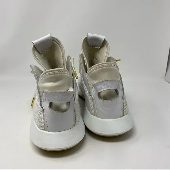 Adidas Crazy 1 ADV All White Primeknit Sneakers Size 13
