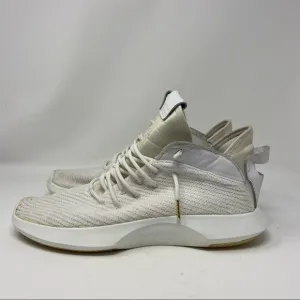 Adidas Crazy 1 ADV All White Primeknit Sneakers Size 13