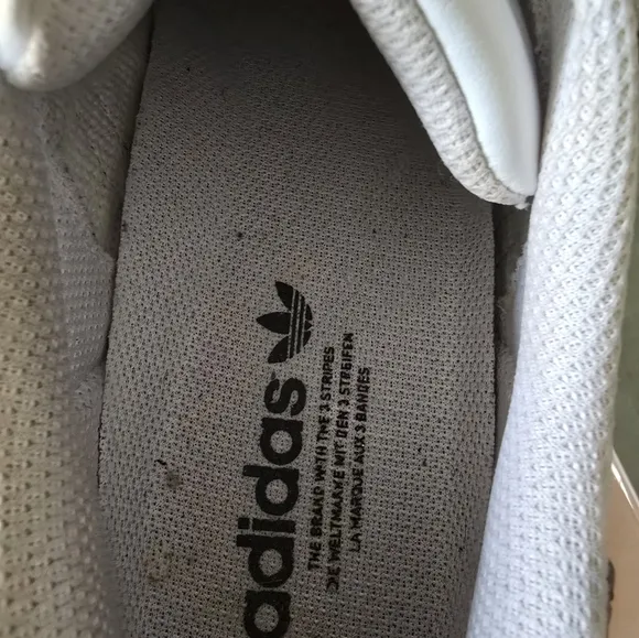 Adidas Superstar White and Black Sneakers