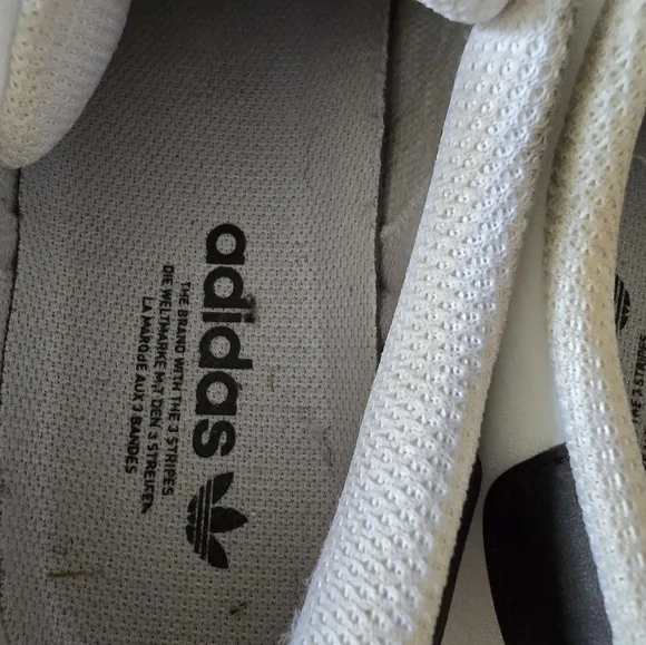 Adidas Superstar White and Black Sneakers