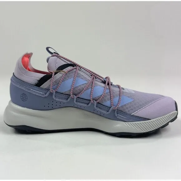 Adidas Terrex Voyager 21 Womens 8.5 Purple Blue Outdoor Hiking Shoes HQ0945