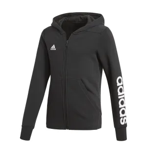 adidas YG Linear Zipp Hoodie