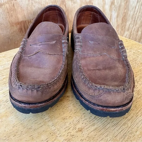 Allen Edmonds Sequoia Leather Slip on Loafer