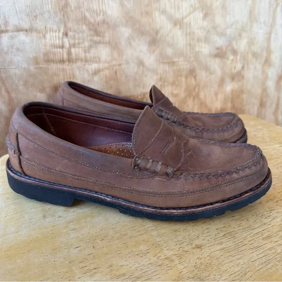 Allen Edmonds Sequoia Leather Slip on Loafer