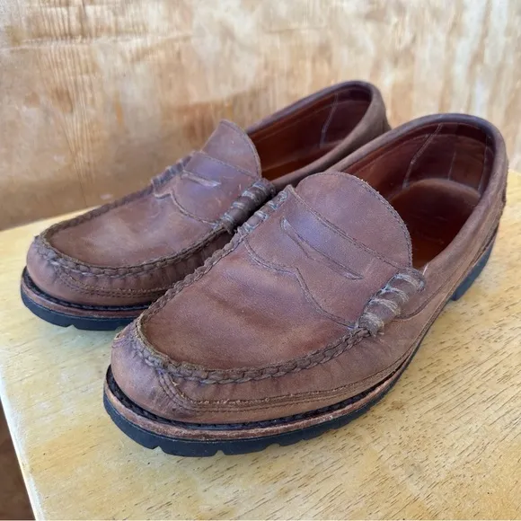 Allen Edmonds Sequoia Leather Slip on Loafer
