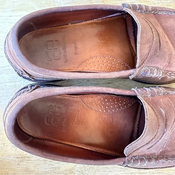 Allen Edmonds Sequoia Leather Slip on Loafer