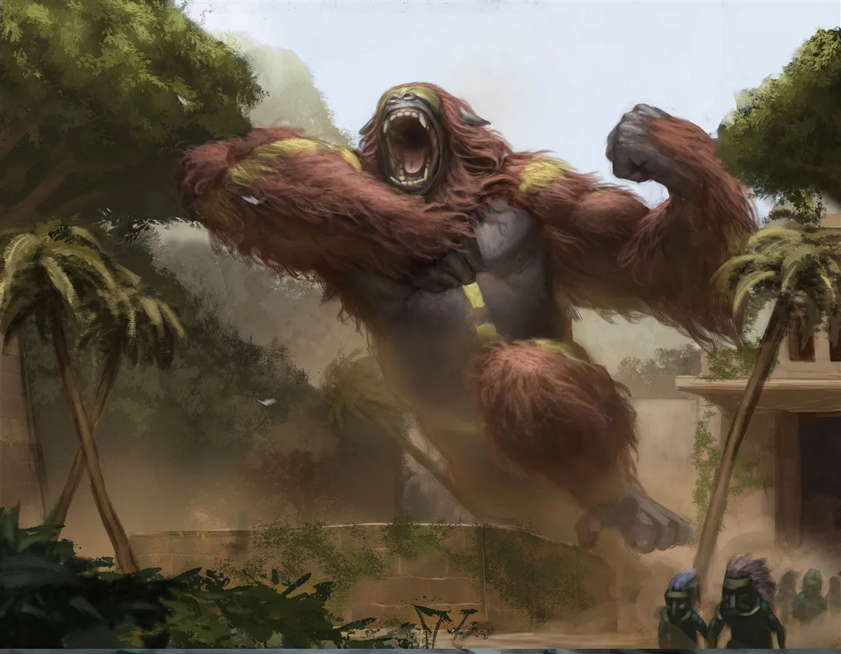 Alpha Blind Screamer Canvas Art