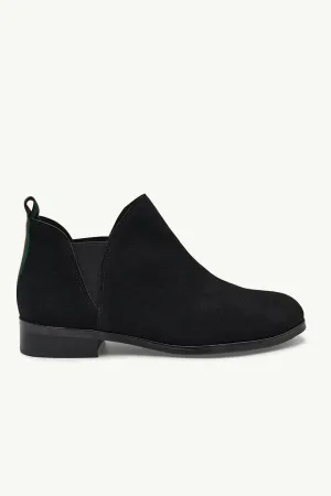 Aria Black Suede