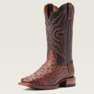 Ariat Broncy Cinnamon FQ Ostrich Boot 10044576