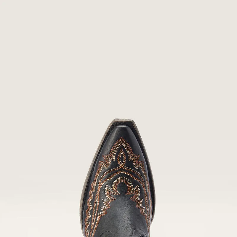 ARIAT Womens Casanova Western Boot in Brooklyn Black