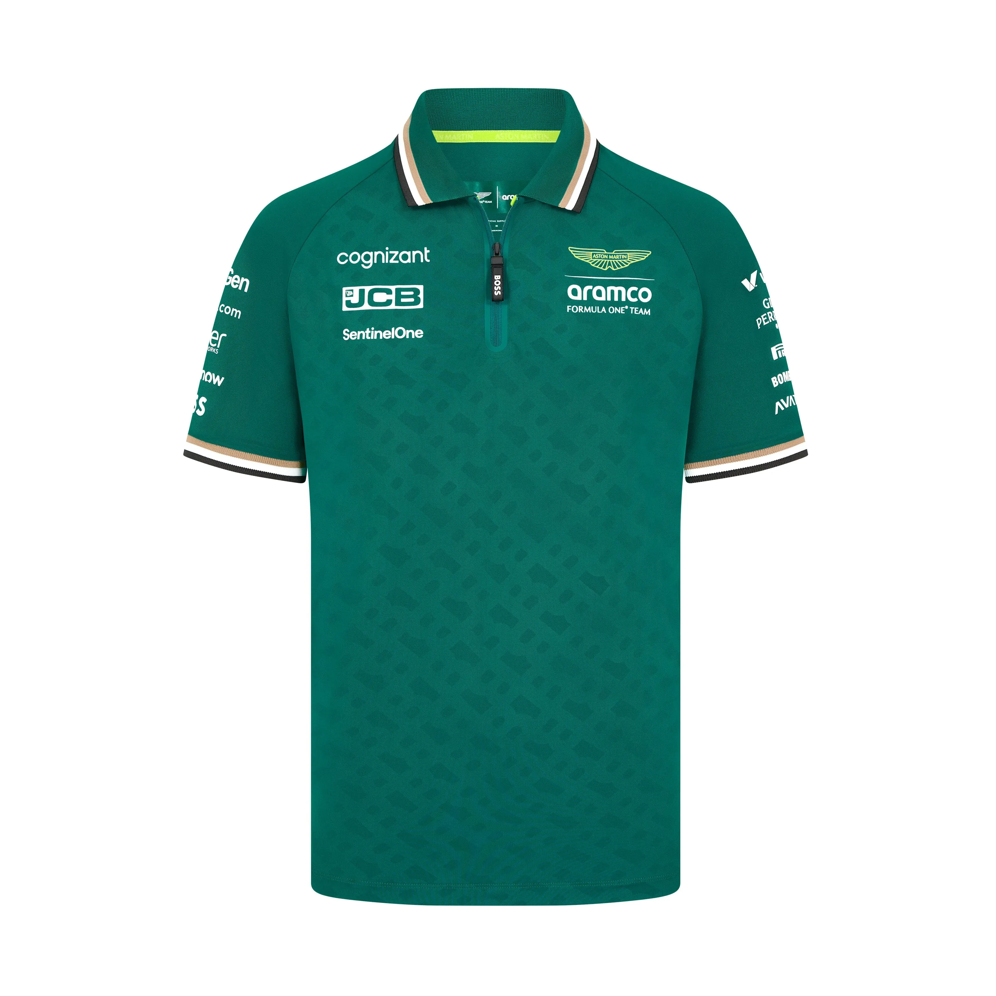 Aston Martin F1 2024 Men's Team Polo Shirt