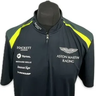 Aston Martin Racing Official Team Issue Polo Shirt Dark Blue - 2017-NEW