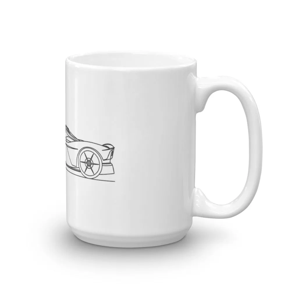 Aston Martin Valkyrie Silhouette Mug
