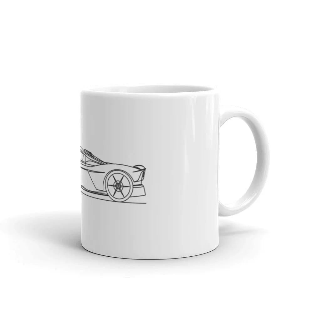 Aston Martin Valkyrie Silhouette Mug