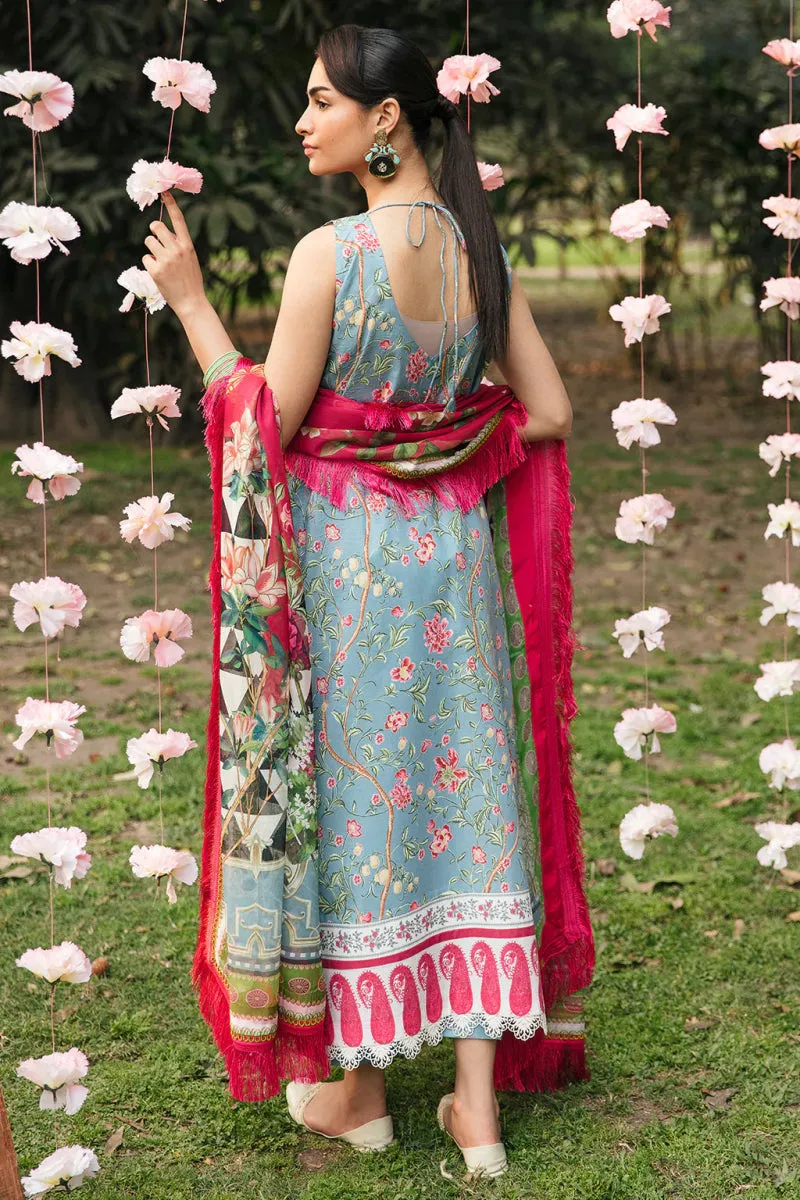 Bahar Lawn'23 by Ayzel 3 piece unstitch suit
