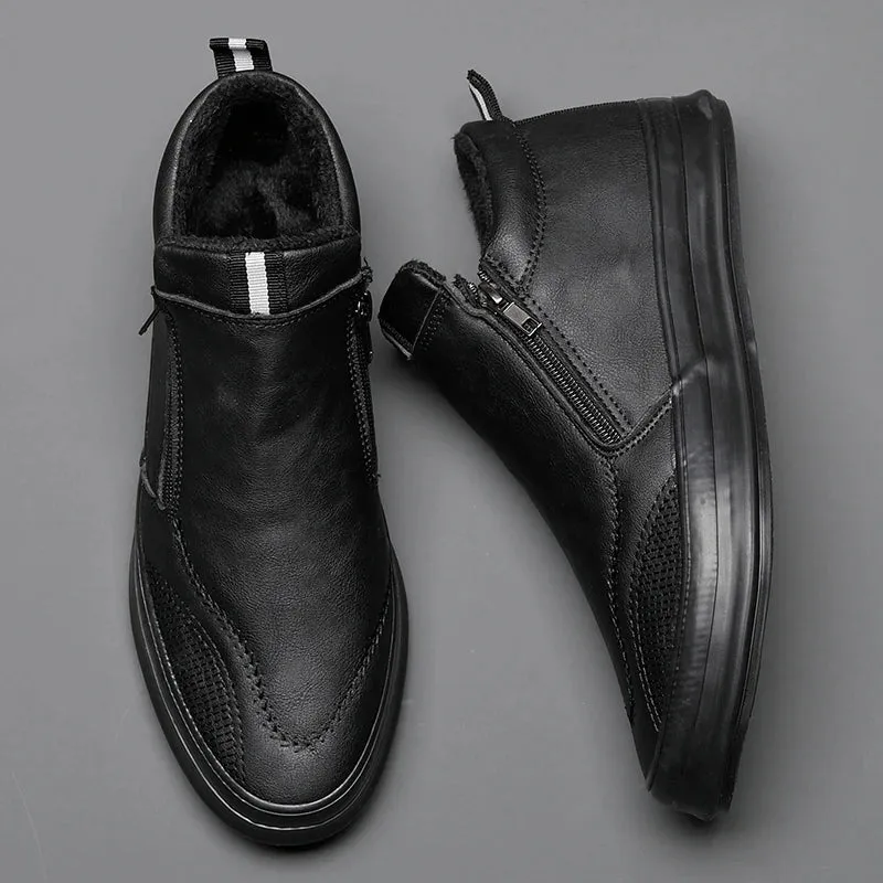 Barkin Leather Sneakers