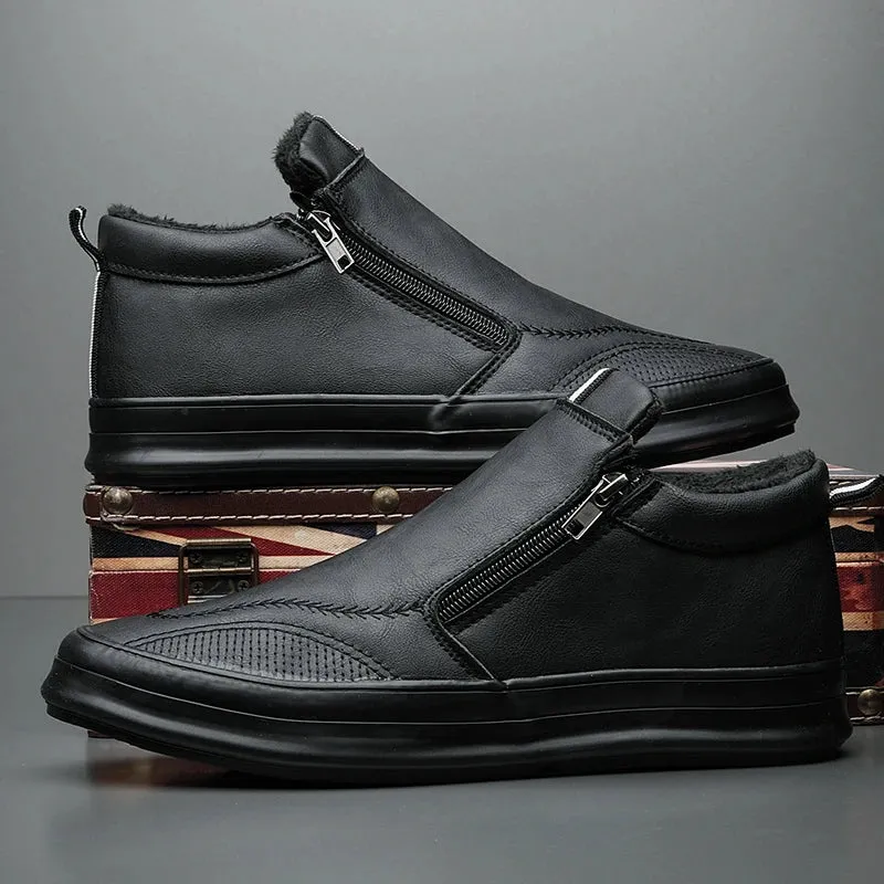 Barkin Leather Sneakers