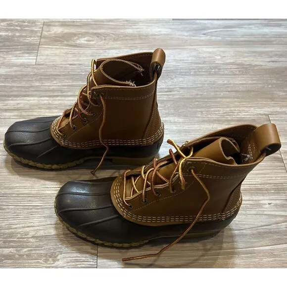 Bean Boots by L.L. Bean Brown Duck Boots LL Bean Maine Hunting Boot - Womens 7M