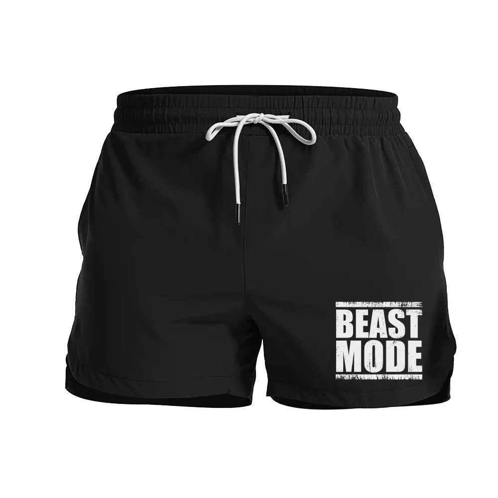 Beast Mood Graphic Shorts