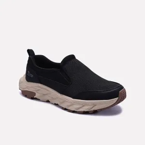 Black Slip On Chunky Sneakers 0120564