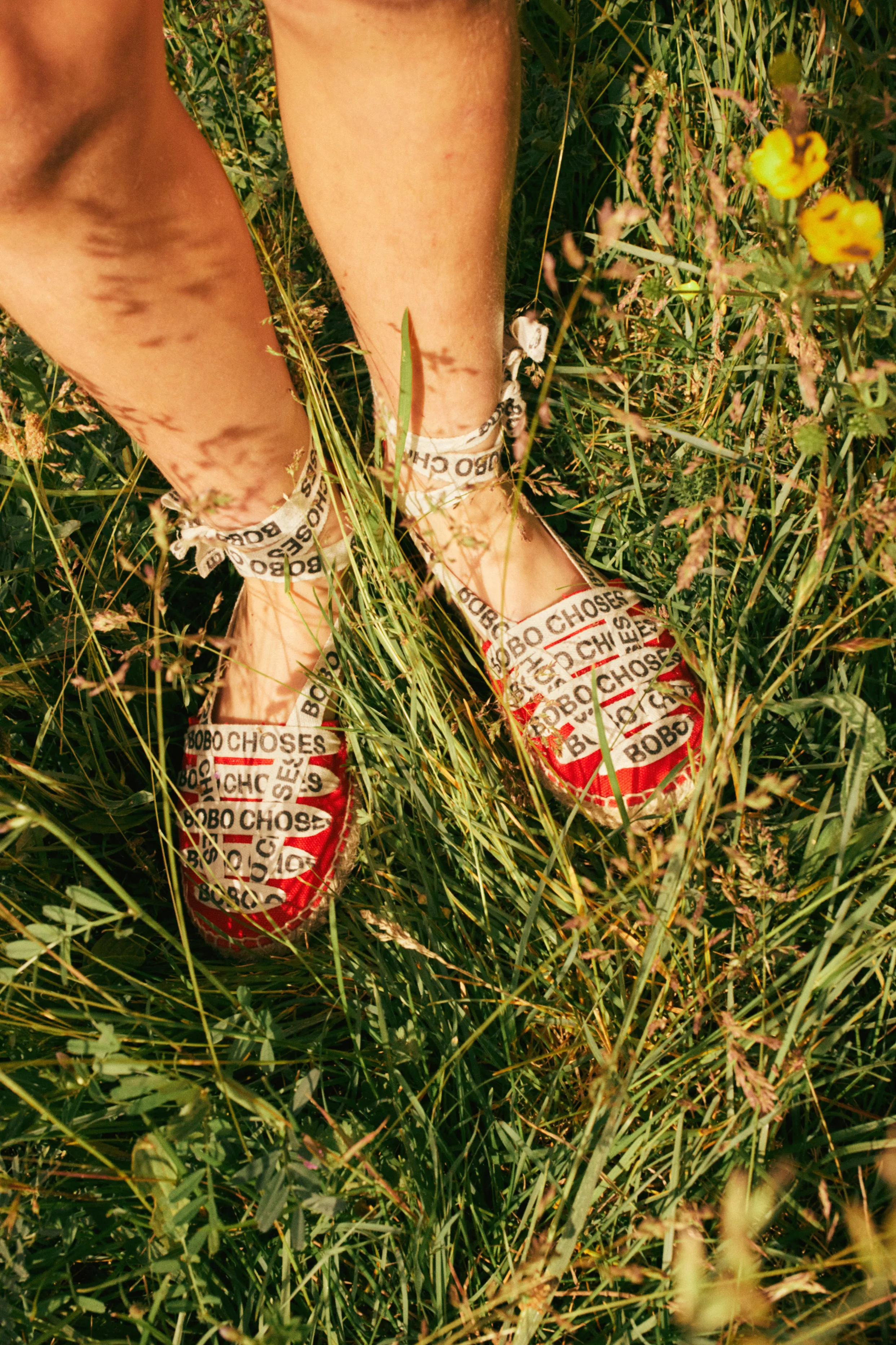 Bobo Choses red espadrilles