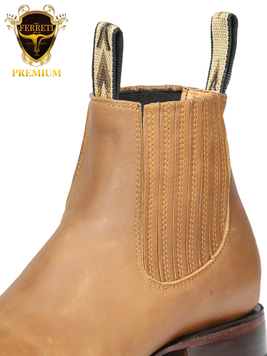 Botin FERRETI PREMIUM Para Caballero Original Horma Bull Dog 280