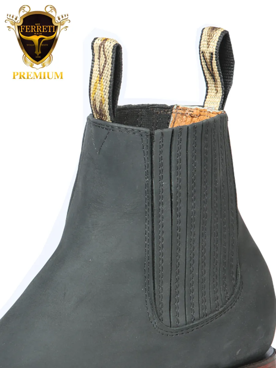 Botin FERRETI PREMIUM Para Caballero Original Horma Bull Dog 280