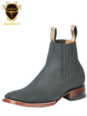 Botin FERRETI PREMIUM Para Caballero Original Horma Bull Dog 280