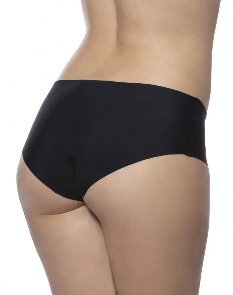 Bye Bra - Invisible Hipster 2 pack - Nude En Zwart