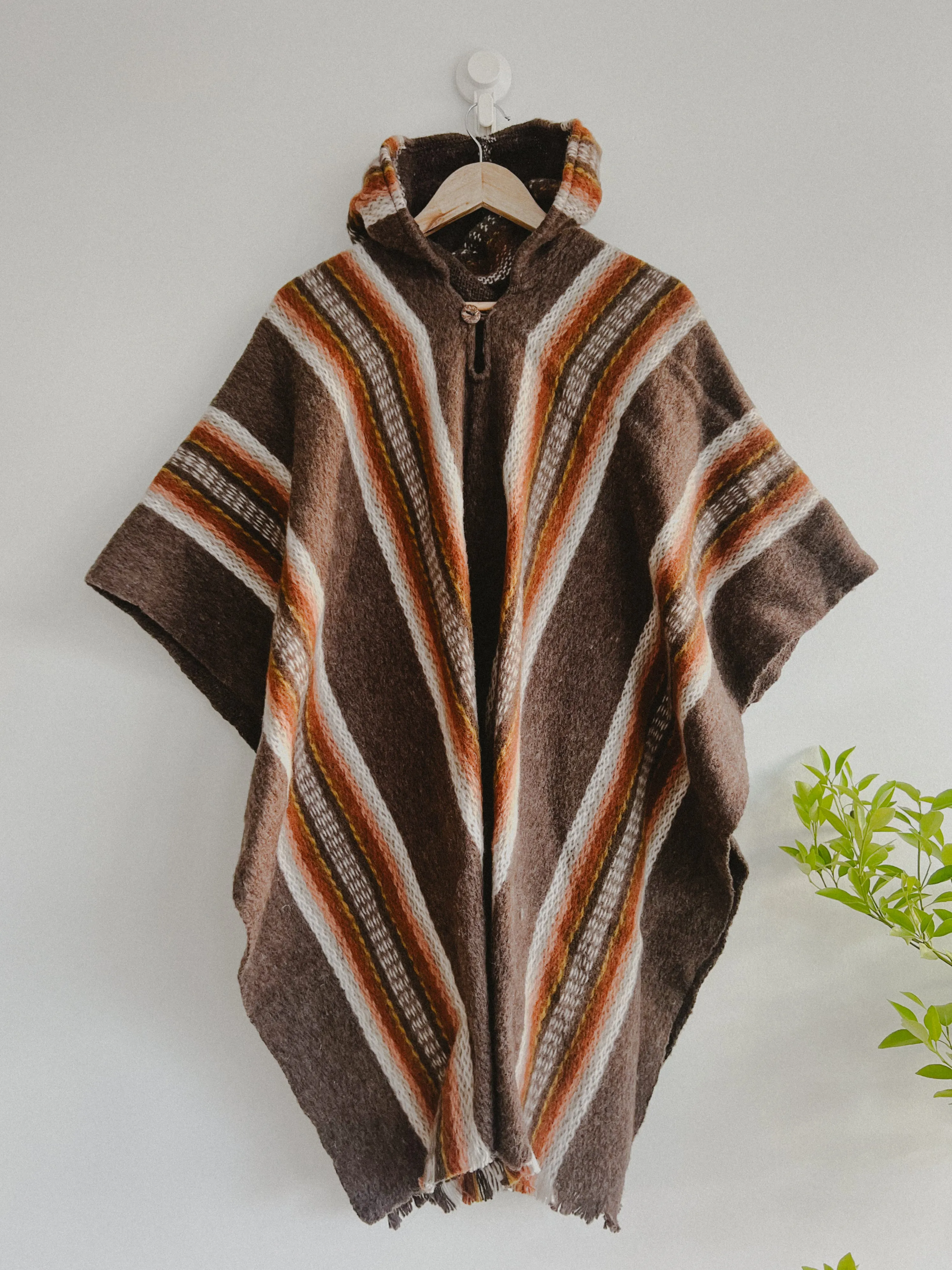 Cajas Wool Poncho