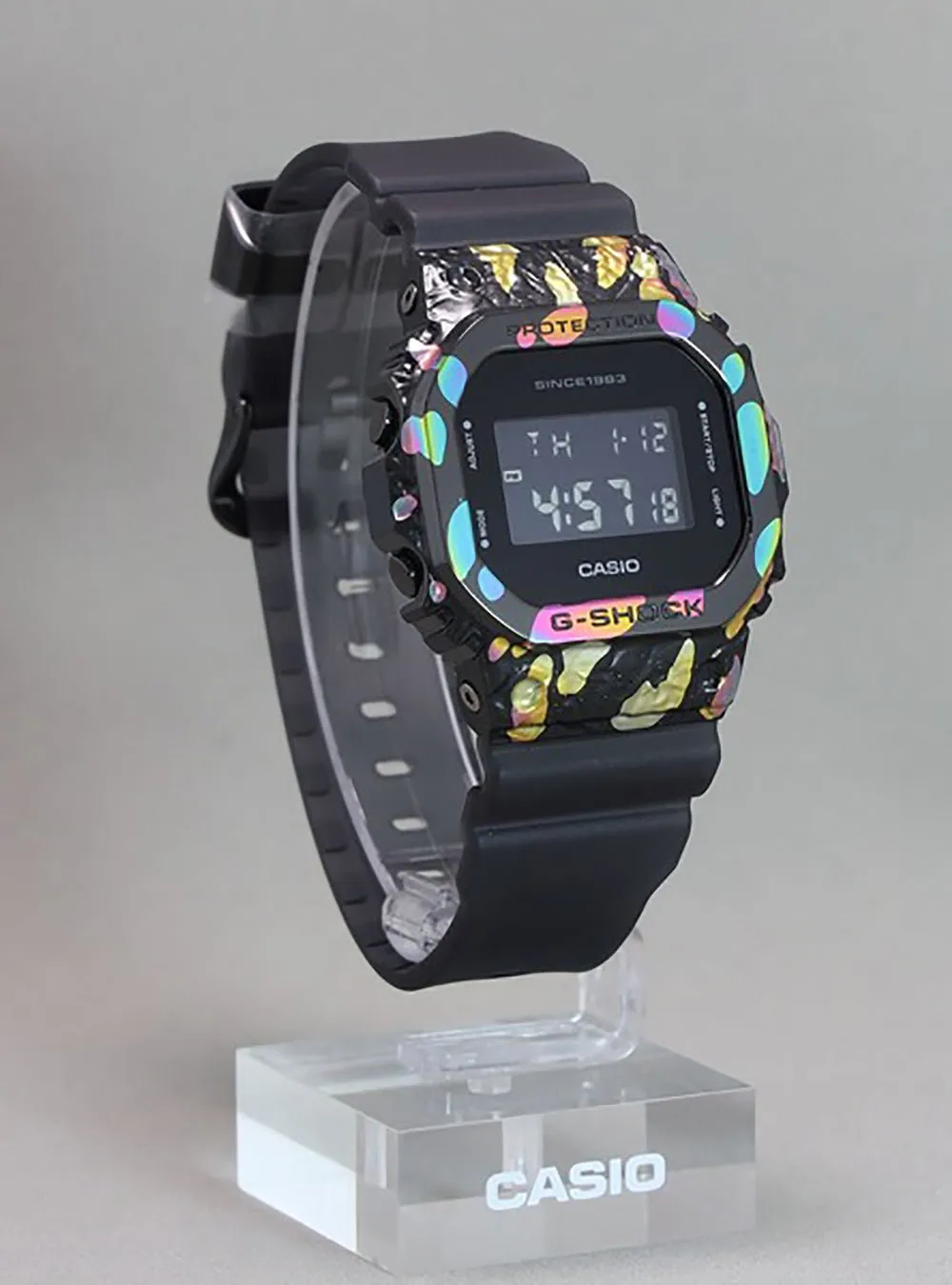 CASIO G-SHOCK 40TH ANNIVERSARY ADVENTURER’S STONE SERIES DIGITAL 5600 SERIES GM-5640GEM-1JR LIMITED EDITION JDM