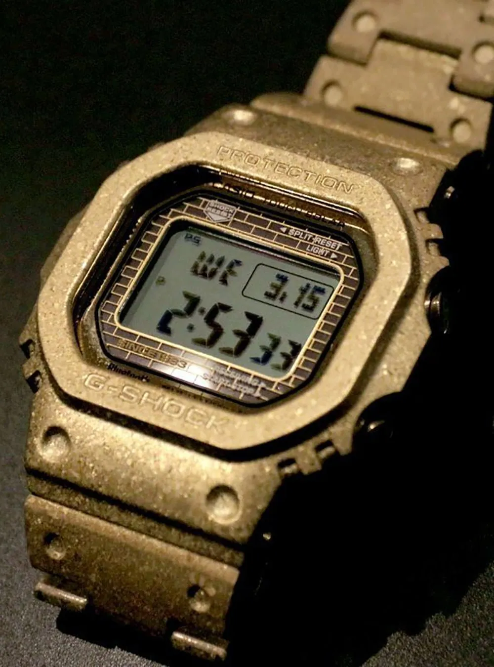 CASIO G-SHOCK 40TH ANNIVERSARY RECRYSTALLIZED FULL METAL 5000 SERIES GMW-B5000PG-9JR MADE IN JAPAN JDM