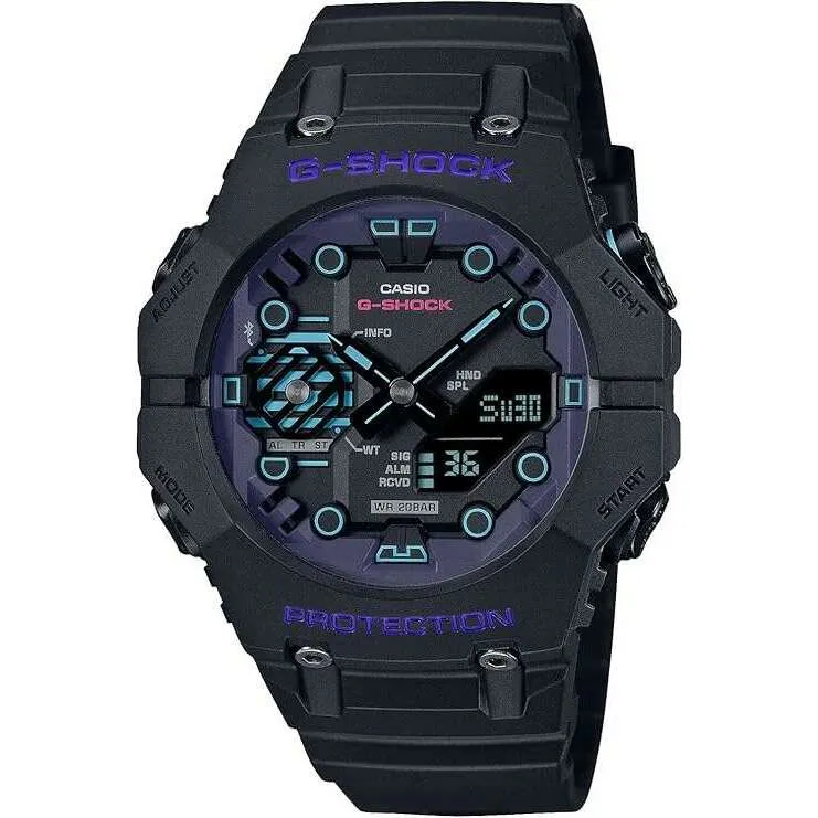 CASIO G-SHOCK BLUETOOTH DAY-DATE ANALOG DIGITAL BLACK MEN WATCH GA-B001CBR-1AJF