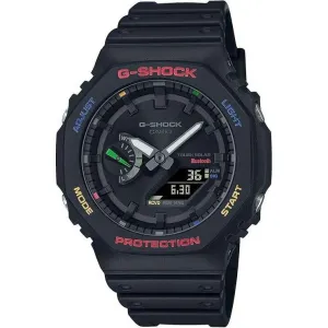 CASIO G-SHOCK DAY-DATE ANALOG DIGITAL DIAL BLACK MEN WATCH GA-B2100FC-1AJF