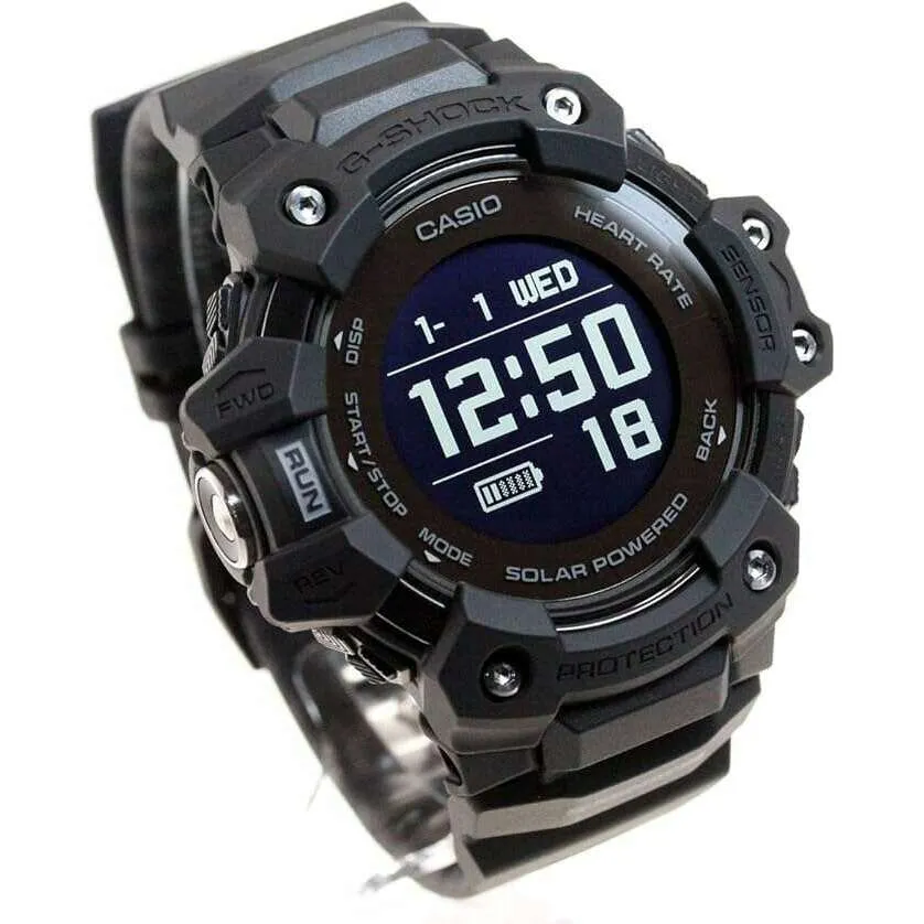 CASIO G-SHOCK G-SQUAD BLACK DIGITAL MEN WATCH GBD-H1000-1JR